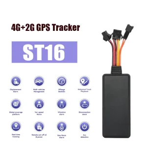 4G+2G J16 Car Anti theft Car Navigation GPS Real time Tracking Monitoring Device One year Warranty