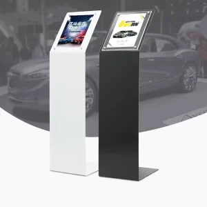 4S Shop Heavy Duty Floor Standing Metal Display Sign Poster Stands Advertising Sign Holder Display Rack