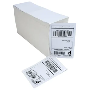 4×6 Inch Thermal Shipping Labels 2500 Sheets Waterproof Oil Proof for Zebra Printers