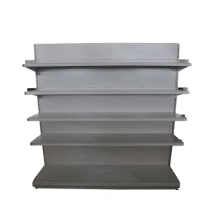 5 Layer Metallic Light Duty Supermarket Rack with 50-150kg Capacity for Retail Shelving and Gondola Displays