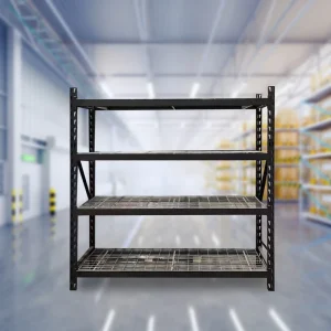 5 Layer Steel Shelving Unit Storage Multi Functional Shelf Iron Display Plate Supermarket Shelving Light Duty