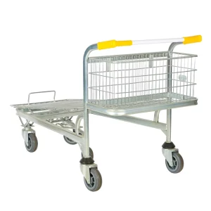 500kgs Loading EN1929 Supermarket Warehouse Trolley