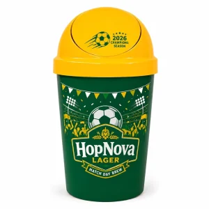 50L Advertising Waste Bin Supplier With Custom Logo Litter Bin OEM Manufacturer China
