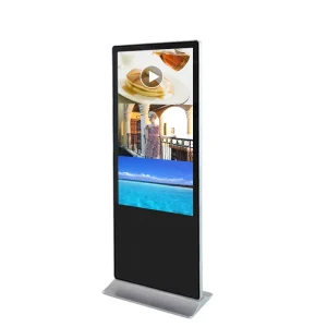 55 Inch Floor Stand Digital Signage and Displays Touch Screen Kiosk Advertising Equipment Supermarket Led Screen Stand Display