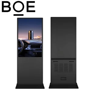 55 Inch Touch Screen LCD Display Kiosk Floor Standing Digital Signage for Advertising