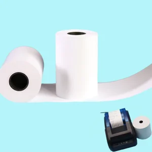 57*40mm 80x80mm Thermal Till Rolls Thermal Paper Rolls Paper Bond Adhesive Sticker Heat Sensitive