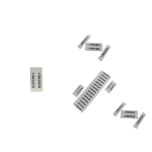 58Khz AM Soft DR Clothing Label UHF Communication Interface Printable Security Management Tag for Clothes A 009