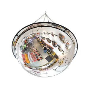 60 cm Thickness Acrylic Plastic Security Suspended Installation 360 degree Visibility Without Blind Spots Dome Convex Mirror