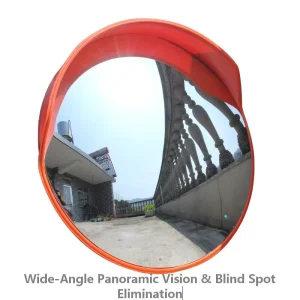 600mm Security Mirror Outdoor Round Traffic Safety Traffic Convex Mirror for Parking Lot