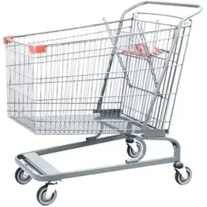 60L 240L Durable Heavy Duty Supermarket Shopping Cart Trolley