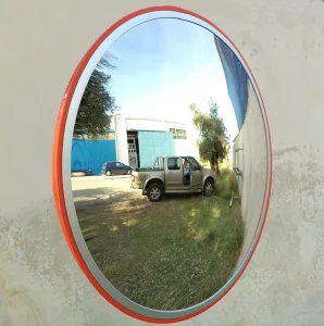 60cm Safety High Visibility Indoor Wide Angle Traffic Safety Driveway Mirror on Pole