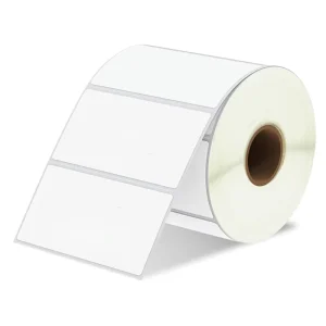 60×40 30×20 40x30MM White Hot Melt Adhesive Stickers Waterproof Oil proof Supermarket Weigh Scale Labels for Thermal Printer