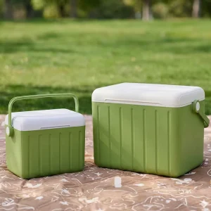 6L 18L Cooler Box Set Custom Logo Nested Ice Chest Combo Portable Hard Plastic Promotional Gift for Outdoor Camping Giveaway