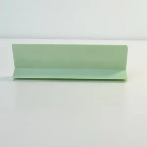 6mm Plastic PVC Glass Shelf Price Tag Holder for Supermarket Shelf