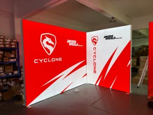 6x3m Trade Show Stand Custom Graphic Printed Tension Fabric