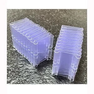 70X42mm PVC Extrusion Data Strip Label Tag Holder Clear Shelf Edge Price Hook Label Holder for T Style Scanning Hooks