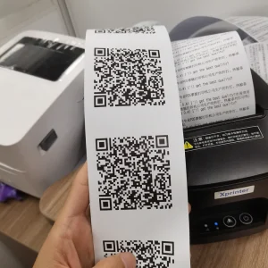 70gsm Single Layer Thermal Paper 80x80mm High White Pure Wood Pulp Thermal Cash Register Paper