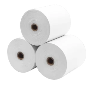 80x80mm Single Layer Thermal Paper Roll Cashier Receipt Paper POS Printer Manufacturer Factory Direct Supply