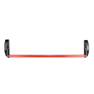900mm High Security Keyless Vertical Rod Aluminium Alloy Push Bar Panic Device for Emergency Door Access Hotels Schools Locking