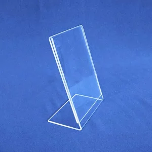 A3 A4 A5 8.5X11 5X7 4X6 Clear Acrylic Slant Back Sign Holder Leaflet Ad Holder Picture Frame Table Sign Holder Stand