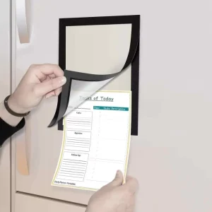 A3 A4 A5 A6 Wall Mount Magnetic Picture Frame Self Adhesive Office Retail Sign Holder
