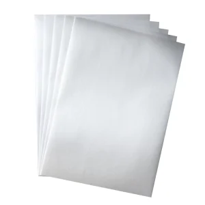 A3 A4 Size Self adhesive Blank Satin Fabric Sticker Labels Suitable for Clothing Fabric Washable Satin Care Labels