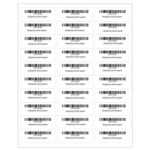 A4 Sheet Label Paper Shipping Blank Sheet Labels Barcode Adhesive Stickers