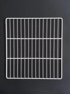 AISI1020 Carbon Steel Wire Rack FDA Compliant Food Safe Thick PE Dip Coated Refrigerator Divider Shelf