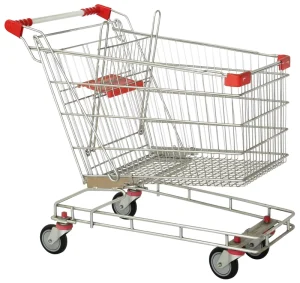 AU Style Supermarket Shopping Trolley Grocery Shopping Cart Trolly with 4 Wheels