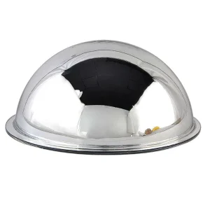 Acrylic Convex Safety Mirror Wide Angle Custom Size Silver Eco-Friendly 3mm Thick Heat Resistant Panel For Car Rearview Traffic