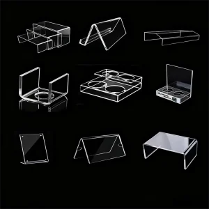 Acrylic Display Stand Photo Frame Holder Price Tag Holder Custom Cutting Service Customized Size Sheet Bending