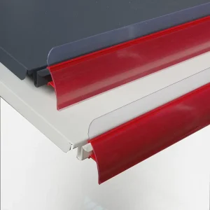 Acrylic Front Fence Checkout Divider Bar Price Tag for Wire Shelf Auto Feed Roller Shelf