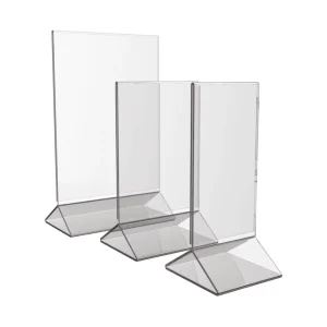 Acrylic Table Standee Sign Holder Display Usage We Can Design Suitable Styles As Per Requests New Acrylic Table Tent Card Holder