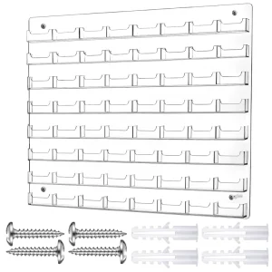 Acrylic Wall Mounted Display Stand for Modern Home Decor and Retail Stores Easy to Install