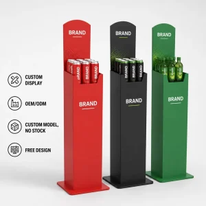 Acrylic and Metal POS Display for Store Display Fixture with Custom Logo and OEM ODM Service