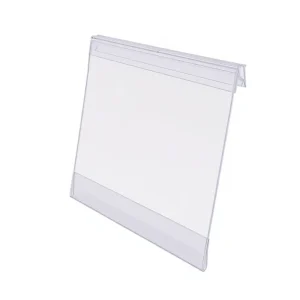 Adhesive Customized Color Data Strip Holder for Supermarket Display Shelves A6 Size Convenient Easy Installation Price Tags