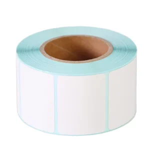 Adhesive Direct Thermal Barcode Labels UPC 50*30 White Shipping Barcode Label