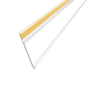Adhesive Price Shelf Label Tag Holder Data Strips for Supermarket Shelves