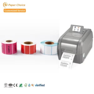 Adhesive Sticker Barcode Label Roll Thermal 58×40 for Supermarket Use