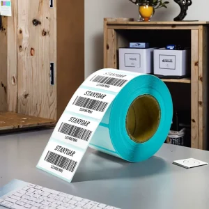 Adhesive Sticker Label 40mm*30mm*1000pcs Customizable Size and Color China Office Paper Label Supplier