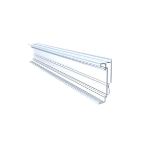 Adhesive or Clip in Height 30/29/28mm Shelves Label Holder for ESL Label on Supermarket Shelf Edge