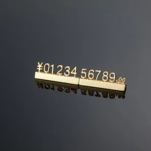 Adjustable Assembly Pricing Counter Display Stand Label Cube Set Price Tag for Easy Assembly for Storefront Labeling