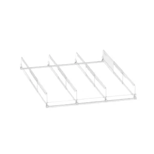 Adjustable Depth Divider for Supermarket Shelf Transparent Cargo Separator