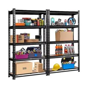 Adjustable Industrial Metal Steel Stacking Racks For Garage Boltless Storage Racks Metal Angle Storage Rack For Warehouse