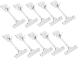 Adjustable Mechanical POP Clip Transparent Plastic Sign Holder POP Advertising Display Clip Retail Promotion Price Tag Holder
