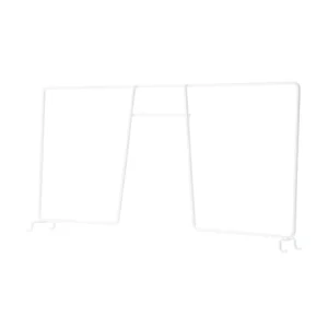 Adjustable Metal Wire Shelf Divider Assembly for Living Room Clothing Organizer Storage Holders & Racks