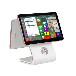 All In One Cash Register POS System With Bar Code Scanner I3 POS Software for Supermarkets and Counter Stores Design