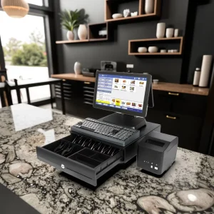 All in One 15.6 Inch Android POS Systems Touch Screen POS Machine Point of Sale POS Terminal