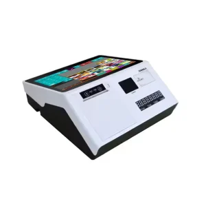 All in One Point of Sale Cash Register Machine Windows Tablet Pos Terminal Full Setup With Printer for Restaurant