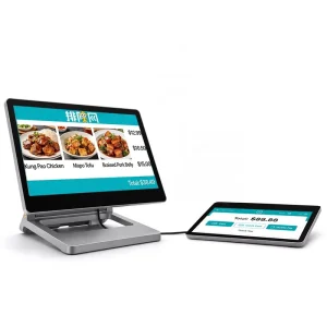 All in One Point of Sale Machine Windows Cash Register POS Terminal System with Dual Screen